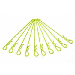 Cpv Racing Long Thickened Body Clips 10PCS Yel