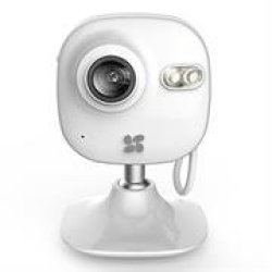 Ezviz C2 Indoor Internet Camera 1 Megapixel RESOLUTION.15FPS Built-in Microphone. 10 Meter Ir Distance. Supports One-key Configuration For Wi-fi And Motion Detection. Light And