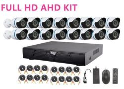 Ahd Cctv DIRECT-16 Channel Cctv Camera System Day light Camera-full Kit Perfect Security System