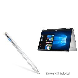 Dell Xps 13 2-IN-1 9365 Stylus Pen Boxwave Accupoint Active Stylus Electronic Stylus With Ultra Fine Tip For Dell Xps 13 2-IN-1 9365 - Metallic Silver