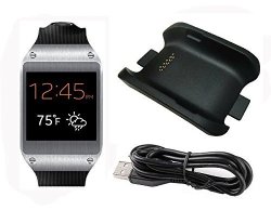 GALAXY Gear Charger Efanr Black High-quality Replacement Charger Charging Cradle Dock + Micro Usb Cable Cor For Samsung Gear Sm-v700 V700 Smart Watch