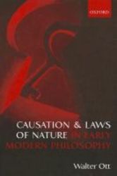 Causation And Laws Of Nature In Early Modern Philosophy paperback