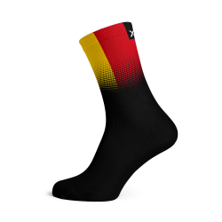 Romania Flag Socks - Small Black
