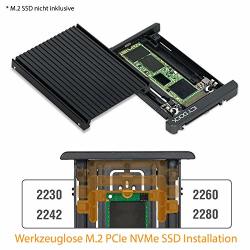 Icy Dock Ezconvert MB705M2P-B - M.2 Nvme SSD To 2.5" Nvme U.2 SSD Converter adapter