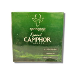 Refined Camphor Tablets - 128 Pieces