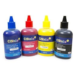 Cisinks Pigment Ink Set - 400ML For Hp 970 971 Officejet Pro X451DN X451DW X476DW X476DN X551DW X576DW - HP970 HP971