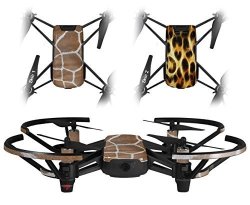 Skin Decal Wrap 2 Pack For Dji Ryze Tello Drone Giraffe 02 Drone Not Included