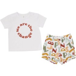 Made 4 Baby Unisex All Over Print Shorts & T-Shirt Set 6-12M