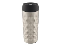 Diamond Double Wall Stainless Steel Tumbler Silver