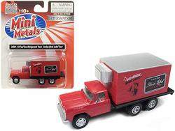 1960 Ford Box Reefer Refrigerated Truck Carling Black Label Beer Red 1 87 Ho Scale Model By Classic Metal Works 30508