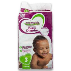 Premium Quality Baby Diapers 100 Pack - Size 3 5 To 10KG