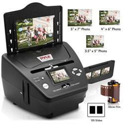 Digital 3-IN-1 Photo Slide And Film Scanner - Convert 35MM Film Negatives & Slides - With HD 5.1 Mp - Lcd Screen Easy To Use