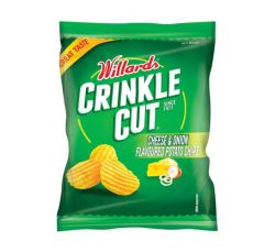 Crinkle Cut Chips Cheese And Onion 1 X 30G