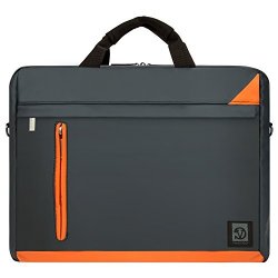 Vangoddy Compact Design Backpack Briefcase Laptop Bag For Dell Latitude Inspiron 15 Xps Alienware Vostro 15 Asus Zenbook Pro Rog Series Up To 15.6 Inch Horizontal Orange