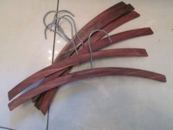 Coated Wooden Hangers - Small