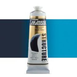 Matisse Structure Acrylic Paint 75ML Tube Paynes Grey