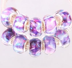 Bead Murano Style - Fits Most European Style Charm Bracelets
