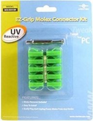 Vantec Ez-grip Molex Connector Kit - Uv Reactive Green