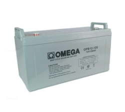 Omega. 12V 120AH Gel Solar Deep Cycle Battery Omega - Rechargeable