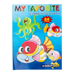 Marlin Kids Favourite Colouring Book 24 Page - Marlin Kids