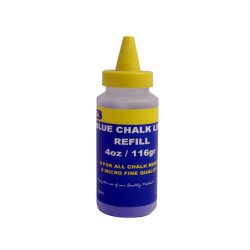 - Chalk Line Refill - Blue - 4OZ-116G - 4 Pack