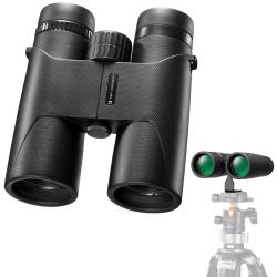 K&f Concept 10X42 HD IP66 Water Resistant Binoculars BAK4 & Tripod Mount