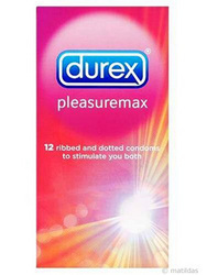 Durex 12 Pack Pleasuremax Condoms
