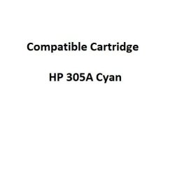 COMPCE411A Compatible Hp 305A Cyan Laserjet Toner Cartridge