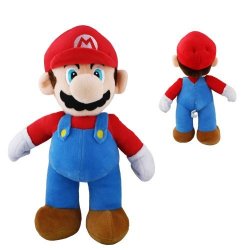 New Super Mario Bros Mario 14" Soft Plush Doll Toy