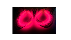 Glow In The Dark Mask Pink Costume Party Props
