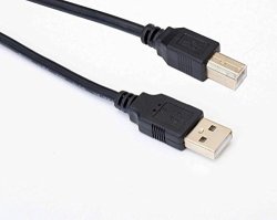 Omnihil Replacement 5FT 2.0 High Speed USB Cable For Star TSP100 TSP143U USB Receipt Printer