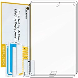 MR SHIELD For Samsung Galaxy Tab E 8.0 Premium Clear Screen Protector 3-pack With Lifetime Replacement Warranty