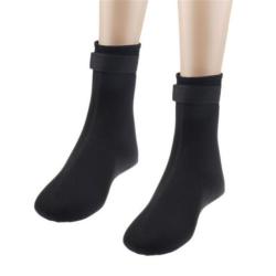 3MM Pair Diving Scuba Water Sports Sand Socks - Black S Size