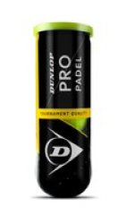 Dunlop Pro Padel Balls Green Pack Of 3
