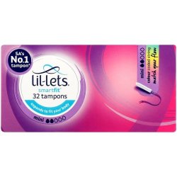 Lil-Lets Smartfit Tampons Mini 32 Pack