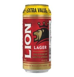 LION LAGER Lager Can