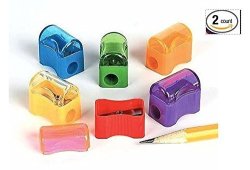 Bulk Plastic Pencil Sharpener Assortment 144 Pack
