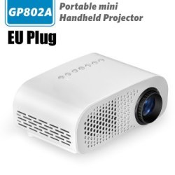 Gp802a Lcd Projector 100lm 480 X 320 Pixels 1080p Media Player