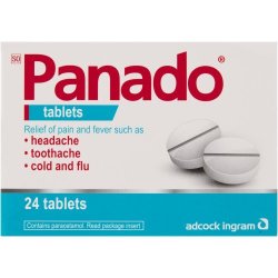 Panado Paracetamol 500MG 24 Tablets