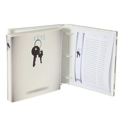 UniKeep Greeting Card Organizer/Storage Kit with Plastic Storage Pockets and Themed Organization Pages