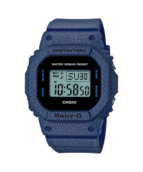 Casio Baby-g Digital Wrist Watches - Denim Blue