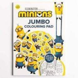 Minions Jumbo Colouring Pad