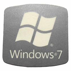 Vath Compatible Microsoft Windows 7 Silver Edition Sticker 18 X 18MM 11 16" X 11 16" 971