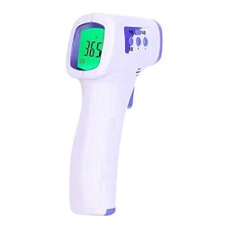 XMKE96 Thermometer Infrared Thermometer Digital 3 Color Back Light Infrared Human Forehead Thermometer Purple