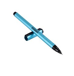 Abcsea Hero 1303 Extra Fine Nib Fountain Pen With Pen Bag - Blue
