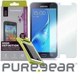 Galaxy Amp Prime Tempered Glass Puregear Puretek 9H .45MM Japanese Tempered Glass With Easy Install Tray For Samsung Galaxy Amp Prime Cricket SM-J320A At&t