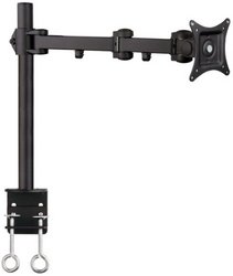 Single Lcd Monitor Desk Mount Stand Fully Adjustable tilt articulating For 1 Screen Up To 27 by Vivo