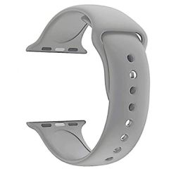 Silicone Strap For Apple Watch Grey 38 40MM