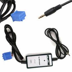 Herchr 3.5MM Aux Adapter Interface Car MP3 Player Aux In Adapter Cable For Honda 2.3