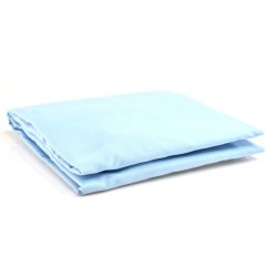 C creek Std Cot Fitted Sheet - Blue